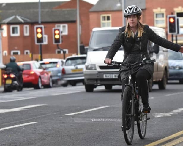 The investment will improve town centres for cyclists and walkers