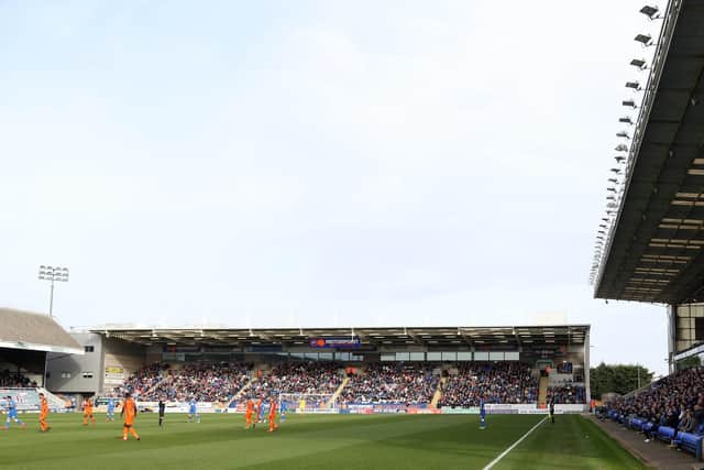The Weston Homes Stadium.