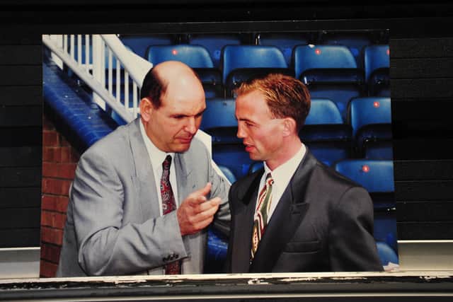 John Still (left) and Mick Halsall.