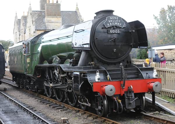 The Flying Scotsman locomotive at Nene Valley Railway on a recent visit. Picture: David Lowndes.