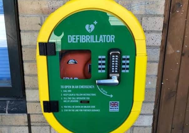 A new defibrillator .