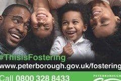 Fostering recruitment drive by Peterborough and Cambridgeshire councils. EMN-200207-160431001