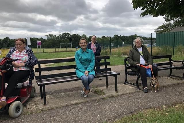 Better Bretton members on the 'friendly benches'.
