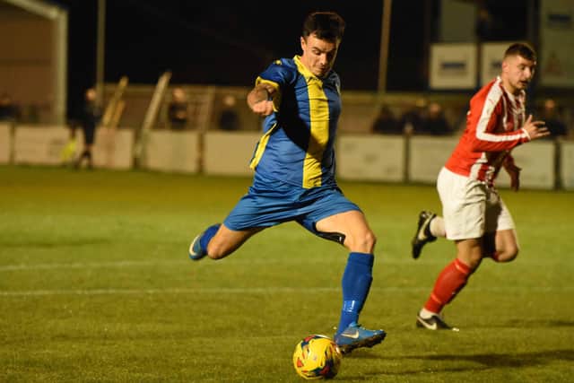 Jordan Macleod in action for Peterborough Sports in 2018. Photo: James Richardson.