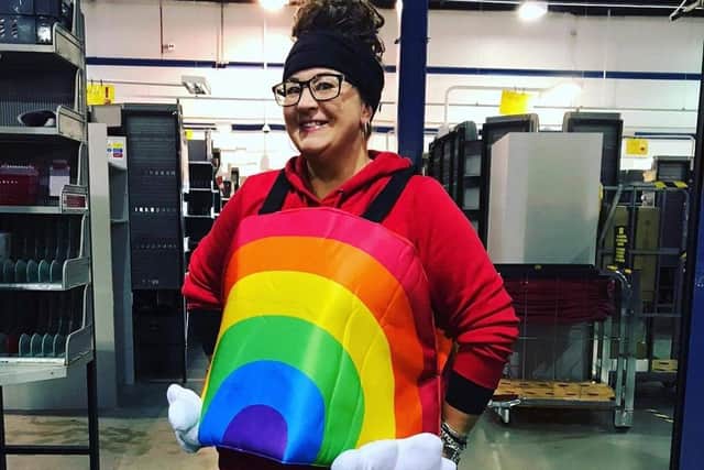 Colourful Postie Emily Taylor