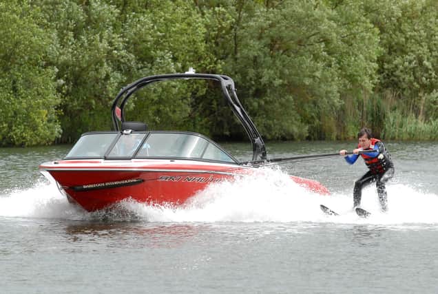 Water skiing at Tallington Lakes. ENGEMN00120121006103020