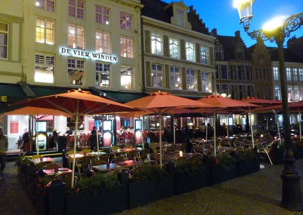 Cafe culture as found in Belgium
