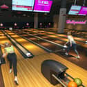Hollywood Bowling entres will reduce the number of lanes in play by only using alternate lanes to provide extra space between each game taking place. EMN-200907-145433001