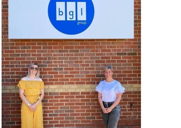 Stephanie Roundsmith, Head of Communications and Fundraising, the Charlie Gard Foundation, and Emily Taylor, CSR and Sponsorship Manager, BGL Group.