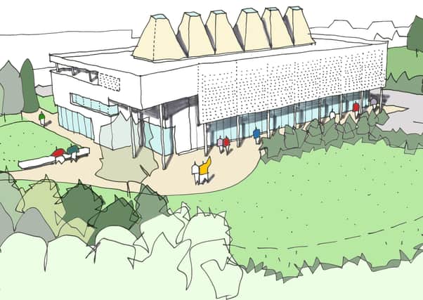 An artist's impression of how the new campus could look