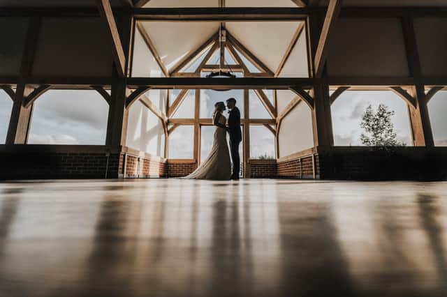 Sissons Barn has earned the title of being an 'Extra Mile Venue' in a new campaign to back the wedding industry after a battering from Covid-19 lockdown. Photo: Georgi Mabee EMN-200714-145639001
