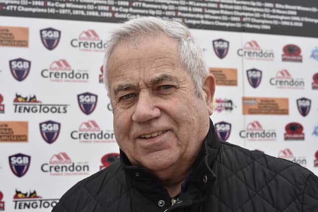 Peterborough Panthers co-promoter Colin Pratt.