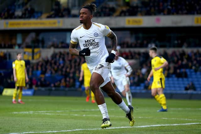 2nd. IVAN TONEY. Posh years: 2018-20.
Posh starts: 63.
Posh goals: 49.
GPG ratio: 1.61.
Toney’s place ahead of some classy and consistent Posh strikers of the past proves a) how good he’s been in two seasons at the Weston Homes Stadium and b) how much he will be missed. The scorer of all types of goal and such a special player, his transfer value has risenfrom the £350k Posh paid Newcastle for him to around £10 million now.