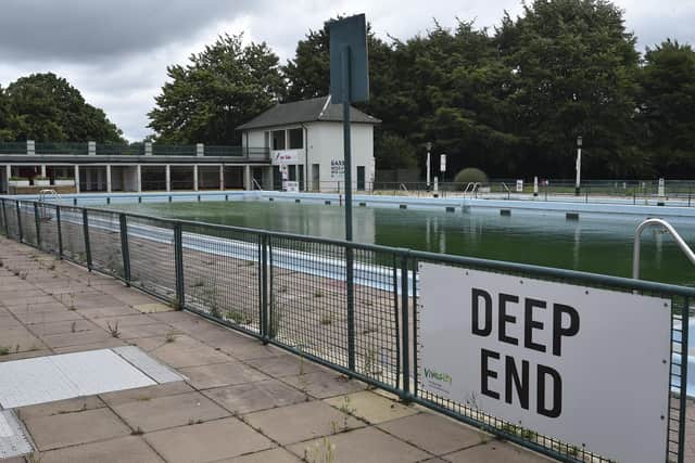 The Lido remains closed.