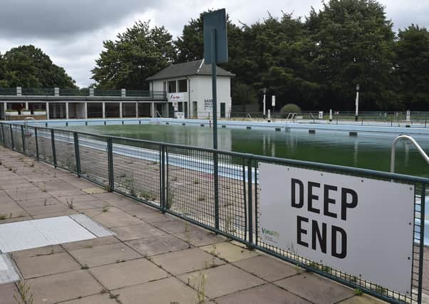 The Lido remains closed.