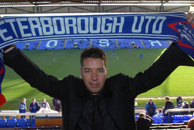 Darren Ferguson on his appointment as Posh boss in January, 2007.
