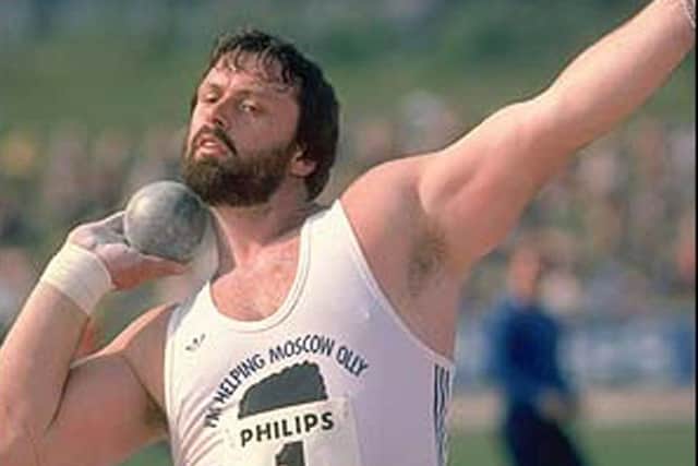 Peterborough policeman Geoff Capes competed in the 1976 Olympic shot putt final.