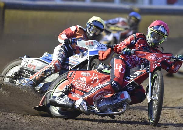 Peterborough Panthers in action at the East of England Arena last summer.