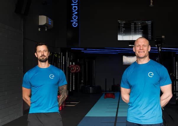 Elevate Fitness founders Darren and Dan
Picture: John Owen Photography and Gym Kit UK