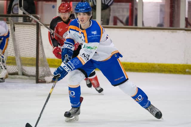 Callum Buglass in action for Phantoms last season
