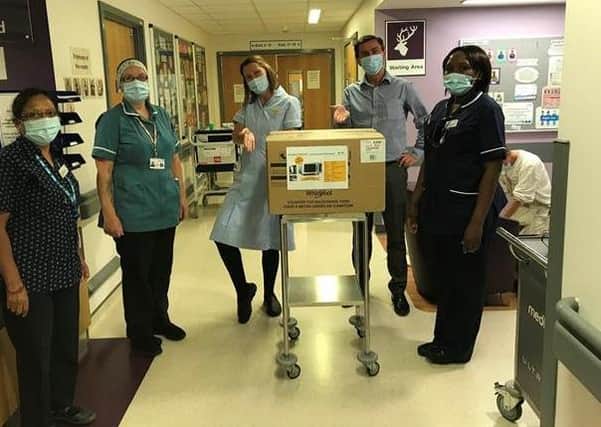 Whirlpool UK Appliances has donated appliances to help staff at Peterborough City Hospital during Covid-19.
