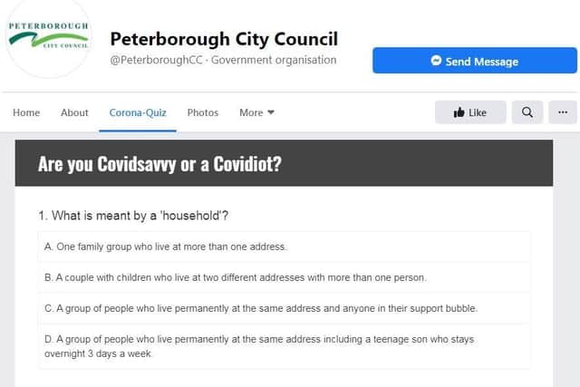 City residents are being invited to show their Covid-18 knowledge in an online quiz.
