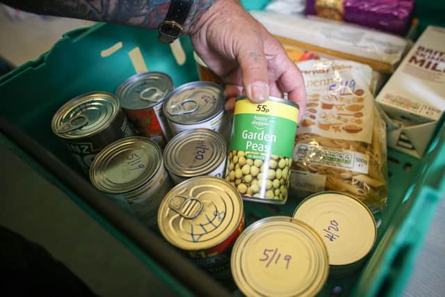 Food parcels have been distributed.