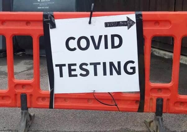Workplace coronavirus testing in Peterborough is under review.