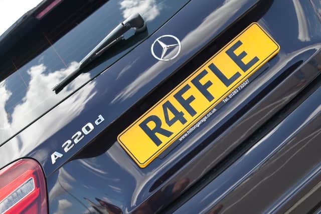 Mercedes sports car and 1,000 cash is raffle prize