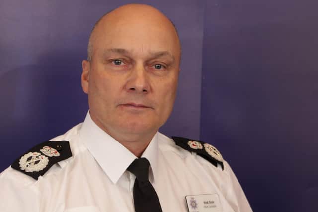 Cambridgeshire Chief Constable Nick Dean.
