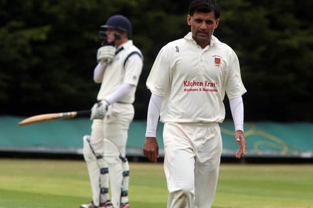 Hunts skipper Bashrat Hussain.