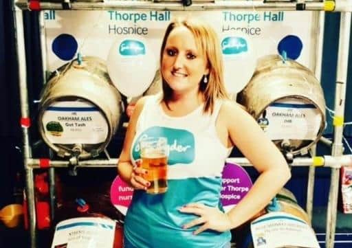 A beer festival was one of the events Holli organised.