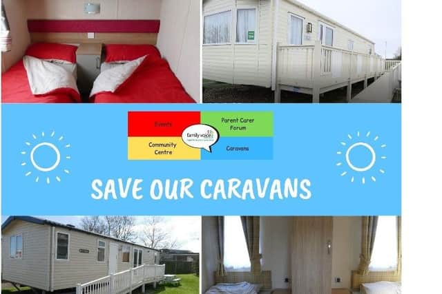 Family Voice Peterborough is appealing to save its caravans used by local families
