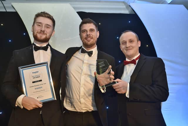 Peterborough Telegraph Business Awards 2018: Primethorpe Paving won the  Smaller Business of the Year Award title. EMN-181124-095336009