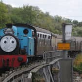 Thomas steam engine back on the rails at Nene Valley Railway EMN-200308-133233009
