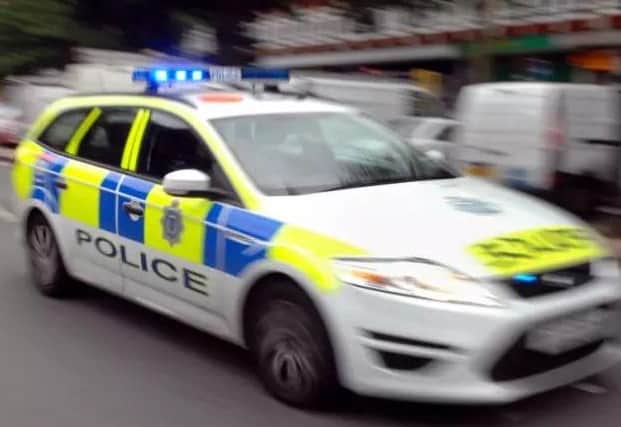 Police incident.