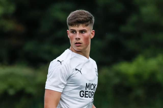 Ronnie Edwards during the Posh friendly against Peterborough sports.