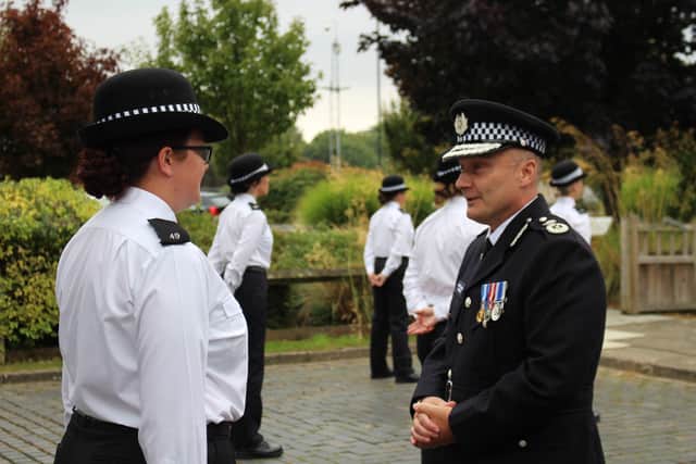 The passing out parade