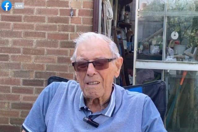 War veteran Harry Jeffries.