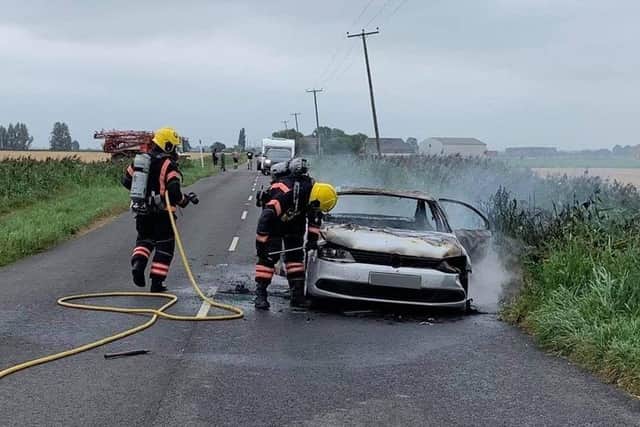 The Whittlesey fire Pic: Cambs Fire and Rescue