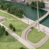 The Towns Fund bid includes a bridge over the River Nene