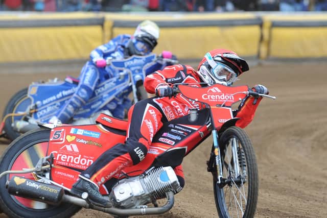 Rohan Tungate in action for Peterborough Panthers.
