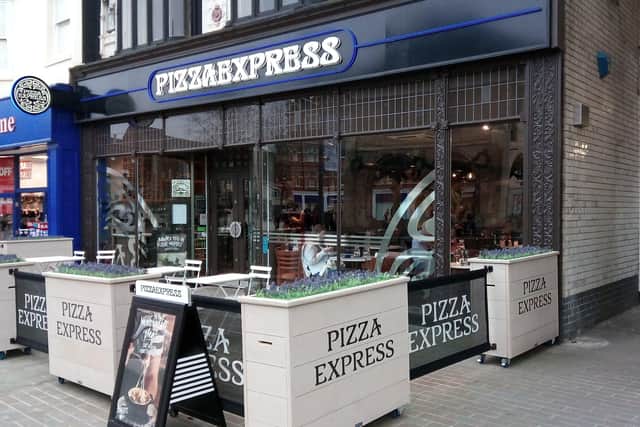 Pizza Express in Peterborough city centre EMN-171201-153814001