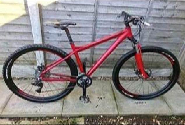The bike that was stolen