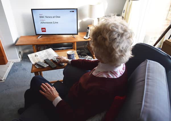 The universal free TV licence for over-75s has come to an end, in what has been called a "sad day for our older population". Photo: PA/Nick Ansell EMN-200819-152519001