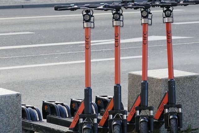 E-scooter trials are being carried out in Cambridgeshire.