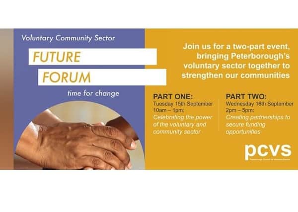 An online forum is being held to bring together volunteer groups in Peterborough