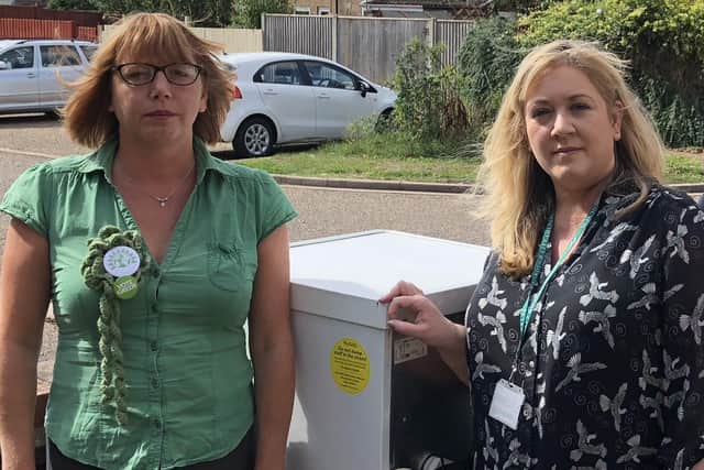 Cllr Nicola Day and Cllr Julie Howell
