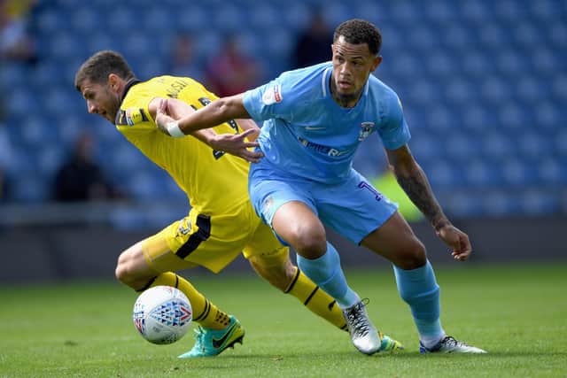 Jonson-Clarke Harris in action for Coventry.