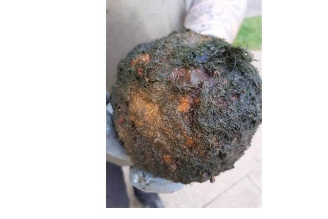 The cannonball. Pic: Fenland Magnet Fishers